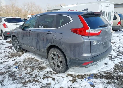 2018 Honda Cr-V Ex-L/Ex-L Navi from USA, damaged, VIN 7FARW2H85JE053294